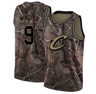 Youth Dylan Windler Cleveland Cavaliers Camo Swingman Realtree Collection Jersey