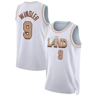 Youth Dylan Windler Cleveland Cavaliers White Swingman 2022/23 City Edition Jersey