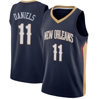 Youth Dyson Daniels New Orleans Pelicans Navy Swingman Jersey - Icon Edition