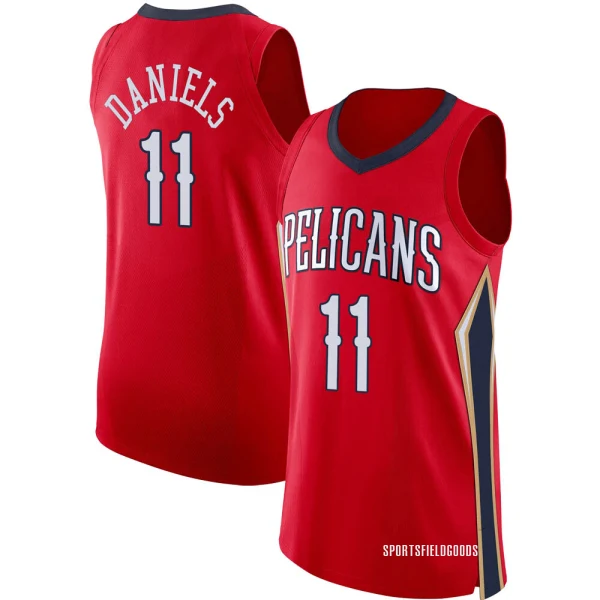 Youth Dyson Daniels New Orleans Pelicans Red Authentic Jersey - Statement Edition