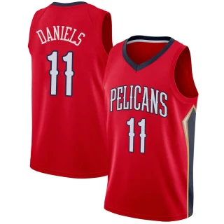 Youth Dyson Daniels New Orleans Pelicans Red Swingman Jersey - Statement Edition