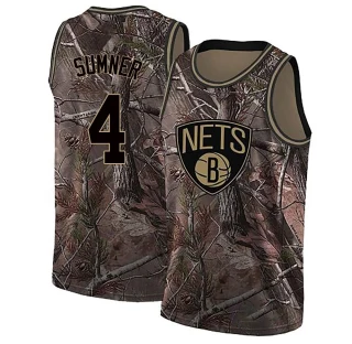 Youth Edmond Sumner Brooklyn Nets Camo Swingman Realtree Collection Jersey
