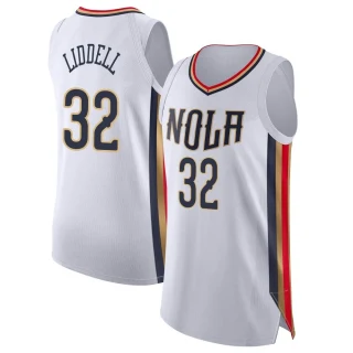 Youth E.J. Liddell New Orleans Pelicans White Authentic 2021/22 City Edition Jersey