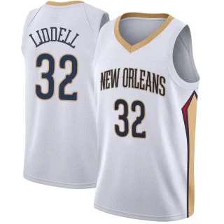 Youth E.J. Liddell New Orleans Pelicans White Swingman Jersey - Association Edition