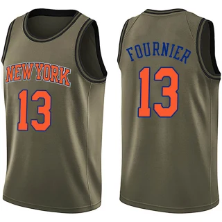 Youth Evan Fournier New York Knicks Green Swingman Salute to Service Jersey