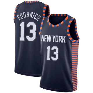 Youth Evan Fournier New York Knicks Navy Swingman 2018/19 Jersey - City Edition