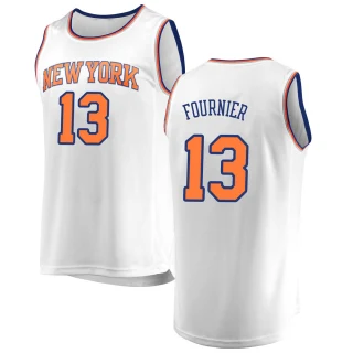 Youth Evan Fournier New York Knicks White Fast Break Jersey - Association Edition