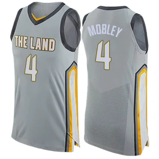 Youth Evan Mobley Cleveland Cavaliers Gray Swingman Jersey - City Edition