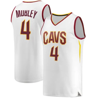 Youth Evan Mobley Cleveland Cavaliers White Fast Break Jersey - Association Edition