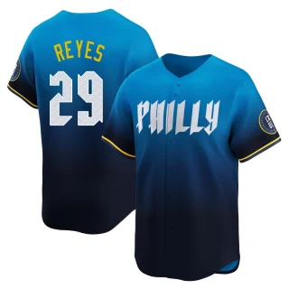 Youth Felix Reyes Philadelphia Phillies Blue Limited 2024 City Connect Jersey