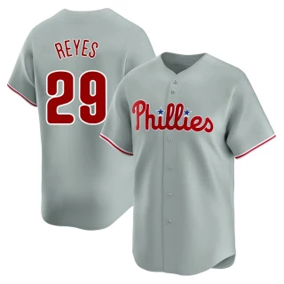 Youth Felix Reyes Philadelphia Phillies Gray Limited Away Jersey