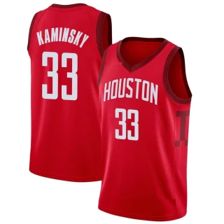 Youth Frank Kaminsky Houston Rockets Red Swingman 2018/19 Jersey - Earned Edition
