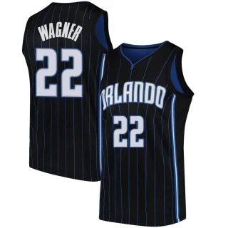Youth Franz Wagner Orlando Magic Black Swingman Jersey - Statement Edition