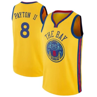 Youth Gary Payton II Golden State Warriors Gold Swingman Jersey - City Edition