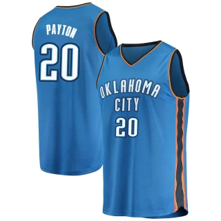 Youth Gary Payton Oklahoma City Thunder Blue Fast Break Replica Jersey - Icon Edition