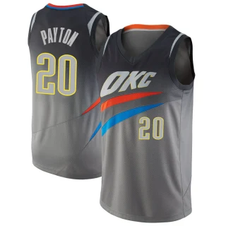Youth Gary Payton Oklahoma City Thunder Gray Swingman Jersey - City Edition