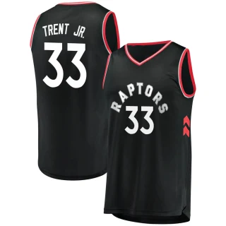 Youth Gary Trent Jr. Toronto Raptors Black Fast Break Jersey - Statement Edition