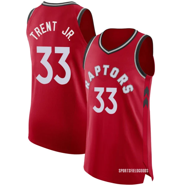 Youth Gary Trent Jr. Toronto Raptors Red Authentic Jersey - Icon Edition