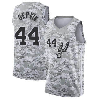 Youth George Gervin San Antonio Spurs White Swingman 2018/19 Jersey - Earned Edition