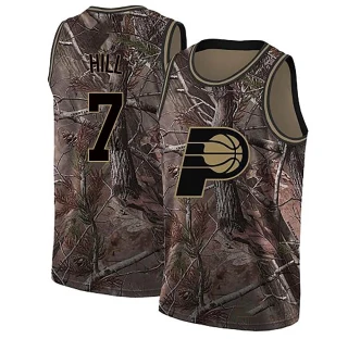 Youth George Hill Indiana Pacers Camo Swingman Realtree Collection Jersey