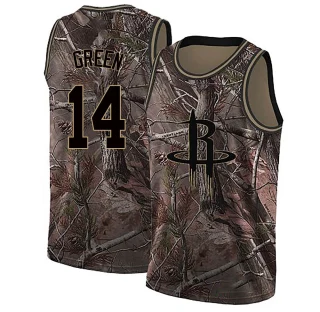 Youth Gerald Green Houston Rockets Green Swingman Camo Realtree Collection Jersey