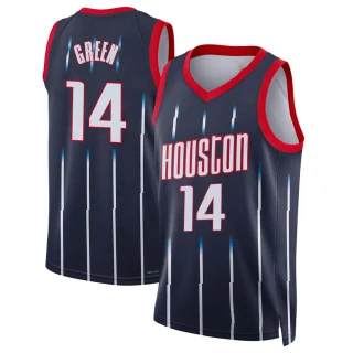Youth Gerald Green Houston Rockets Green Swingman Navy 2021/22 City Edition Jersey