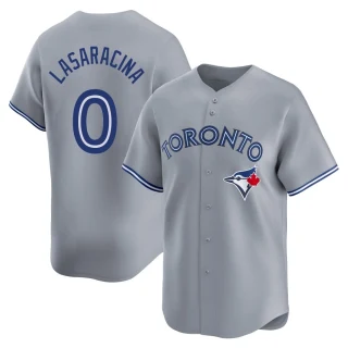 Youth Giaconino Lasaracina Toronto Blue Jays Gray Limited Away Jersey