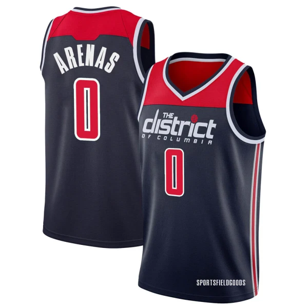 Youth Gilbert Arenas Washington Wizards Navy Swingman 2019/20 Jersey - Statement Edition