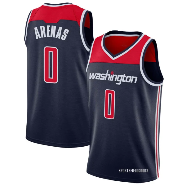 Youth Gilbert Arenas Washington Wizards Navy Swingman Jersey - Statement Edition