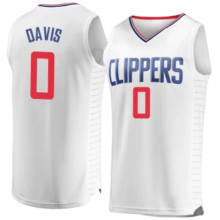 Youth Glen Davis Los Angeles Clippers White Fast Break Jersey - Association Edition