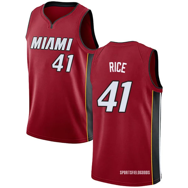 Youth Glen Rice Miami Heat Red Swingman Jersey - Statement Edition