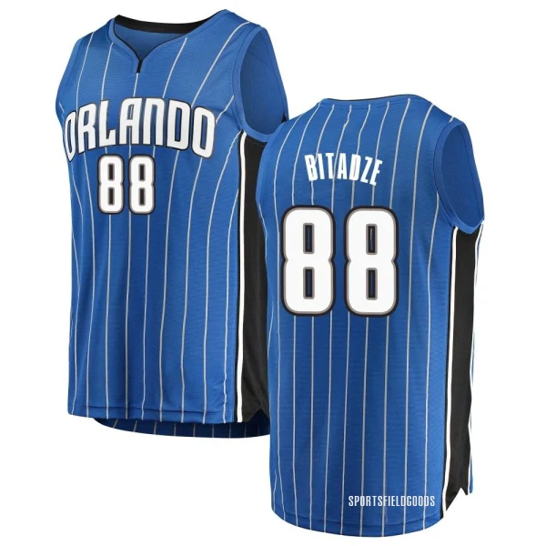 Youth Goga Bitadze Orlando Magic Blue Fast Break Jersey - Icon Edition