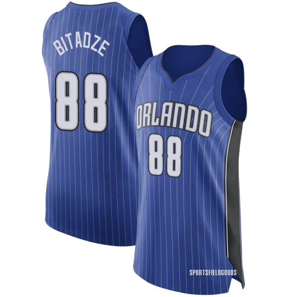 Youth Goga Bitadze Orlando Magic Royal Authentic Jersey - Icon Edition