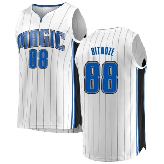 Youth Goga Bitadze Orlando Magic White Fast Break Jersey - Association Edition