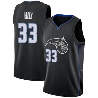 Youth Grant Hill Orlando Magic Black Swingman 2018/19 Jersey - City Edition
