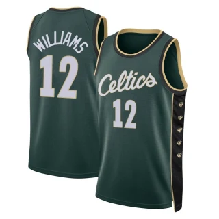 Youth Grant Williams Boston Celtics Green Swingman 2022/23 City Edition Jersey