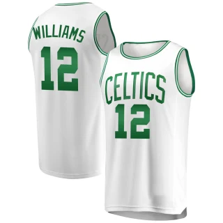 Youth Grant Williams Boston Celtics White Fast Break Jersey - Association Edition