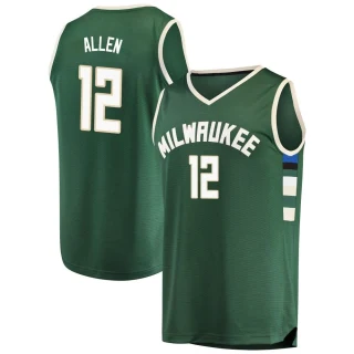 Youth Grayson Allen Milwaukee Bucks Green Fast Break Jersey - Icon Edition