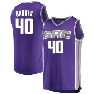 Youth Harrison Barnes Sacramento Kings Purple Fast Break Jersey - Icon Edition