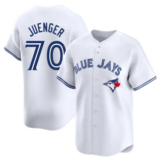 Youth Hayden Juenger Toronto Blue Jays White Limited Home Jersey