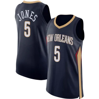 Youth Herbert Jones New Orleans Pelicans Navy Authentic Jersey - Icon Edition