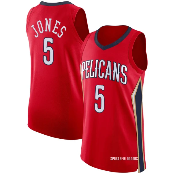Youth Herbert Jones New Orleans Pelicans Red Authentic Jersey - Statement Edition