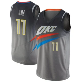 Youth Isaiah Joe Oklahoma City Thunder Gray Swingman Jersey - City Edition