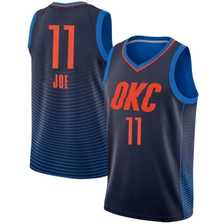 Youth Isaiah Joe Oklahoma City Thunder Navy Swingman Jersey - Statement Edition
