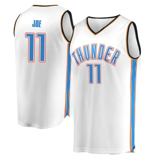 Youth Isaiah Joe Oklahoma City Thunder White Fast Break Replica Jersey - Association Edition