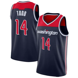 Youth Isaiah Todd Washington Wizards Navy Swingman Jersey - Statement Edition