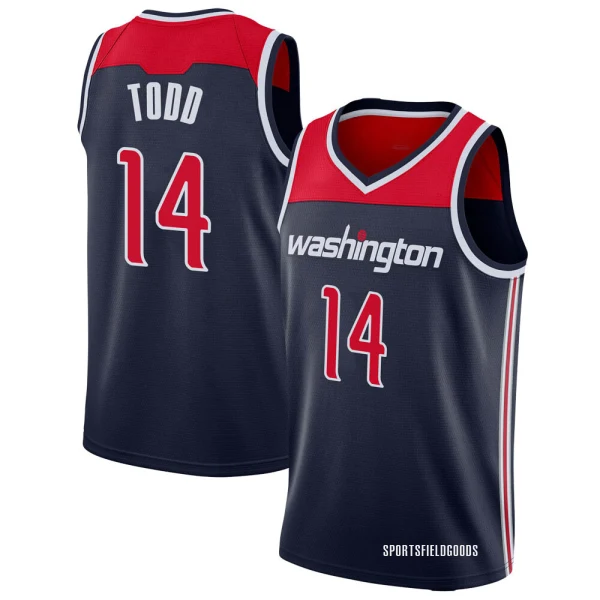 Youth Isaiah Todd Washington Wizards Navy Swingman Jersey - Statement Edition