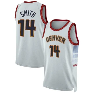 Youth Ish Smith Denver Nuggets Swingman Silver 2022/23 City Edition Jersey