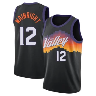 Youth Ish Wainright Phoenix Suns Black Swingman 2020/21 City Edition Jersey