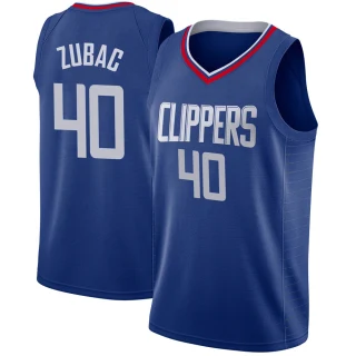 Youth Ivica Zubac Los Angeles Clippers Blue Swingman Jersey - Icon Edition